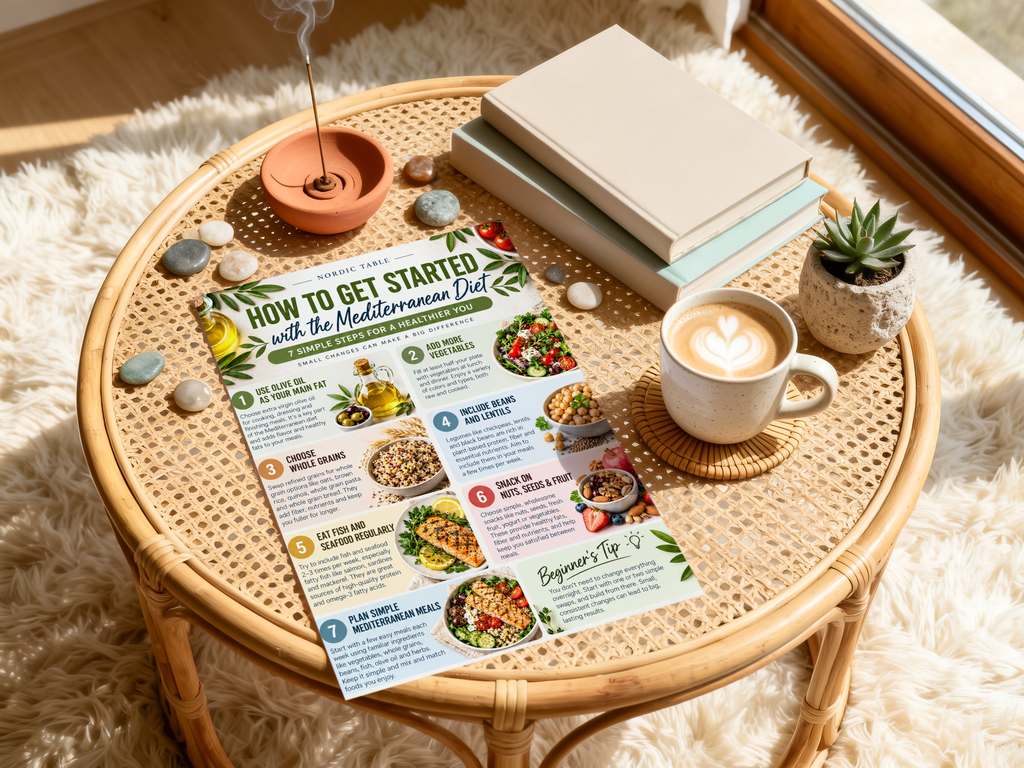 Mediterranean Diet for Beginners, 11-Page Food Guide