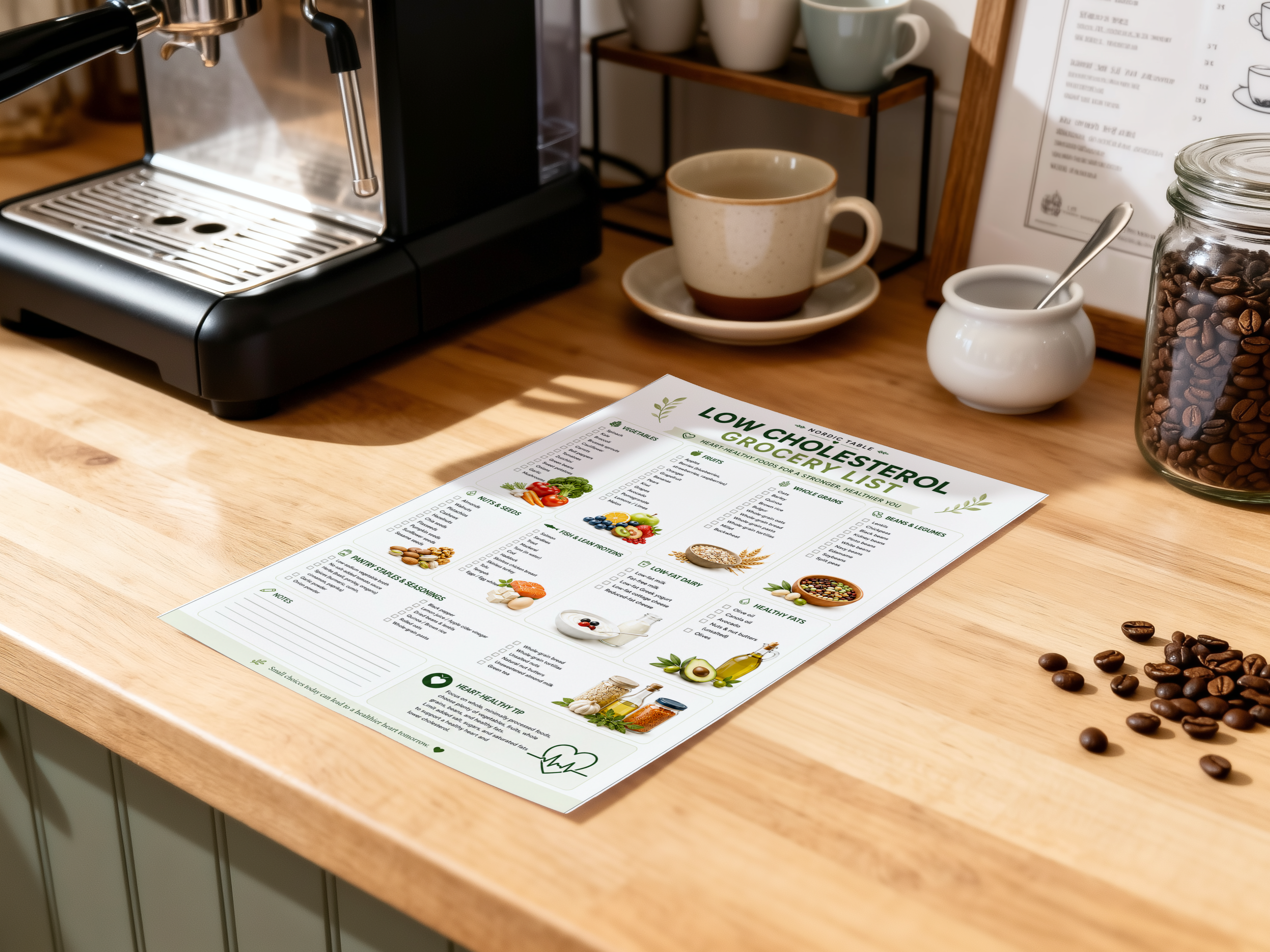 Low Cholesterol Grocery List, Heart Healthy Food List, Low Cholesterol Diet, Cholesterol Lowering Diet