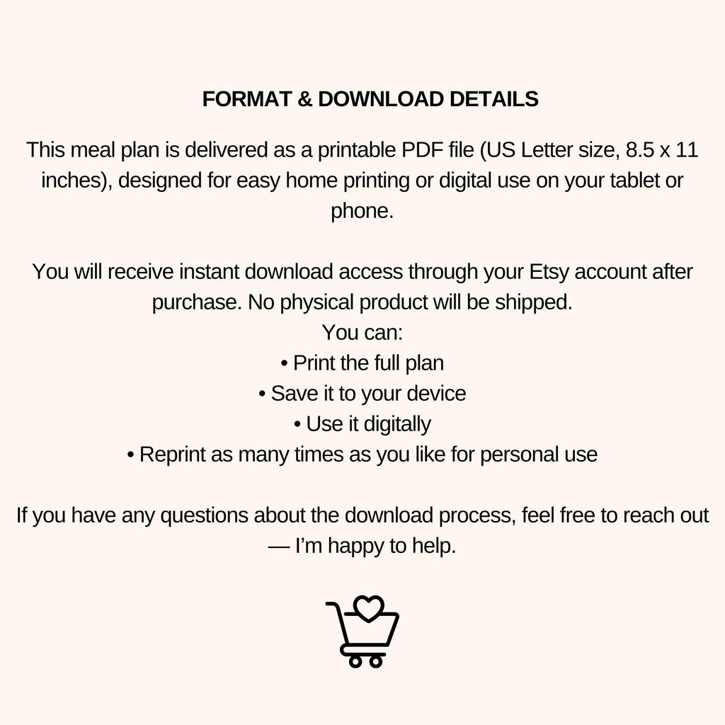 High Protein Low Carb Meal Plan, 7 Day Diet Plan Printable + Grocery List