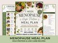 7 Day Menopause Meal Plan, High Protein Low Carb Recipes for Midlife Women