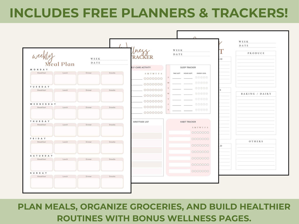 Kidney Friendly Diet Bundle, Renal Diet Food List & Grocery Guide Printable, Kidney Friendly Food Chart, Meal Plan PDF