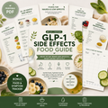 GLP-1 Diet Food List & Side Effects Guide, Nausea and Constipation Foods, Hydration, Gentle Mini Meals